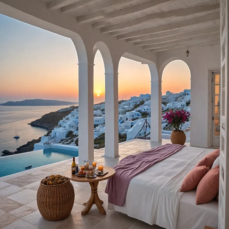 Honeymoon suite Mykonos escapes for adults seeking refined romance