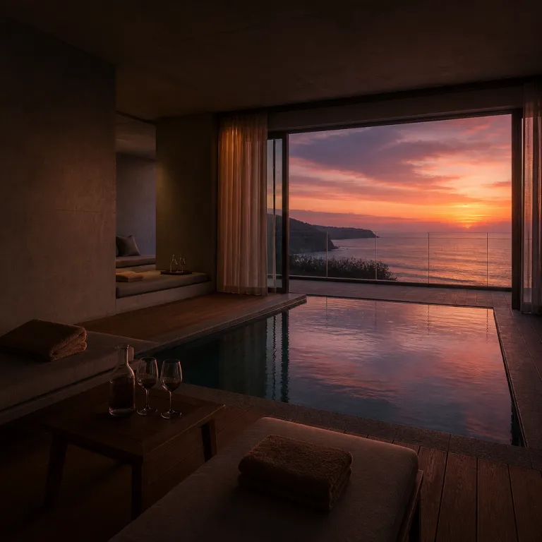 Romantic adults-only stays in hotels where the pool is in your room